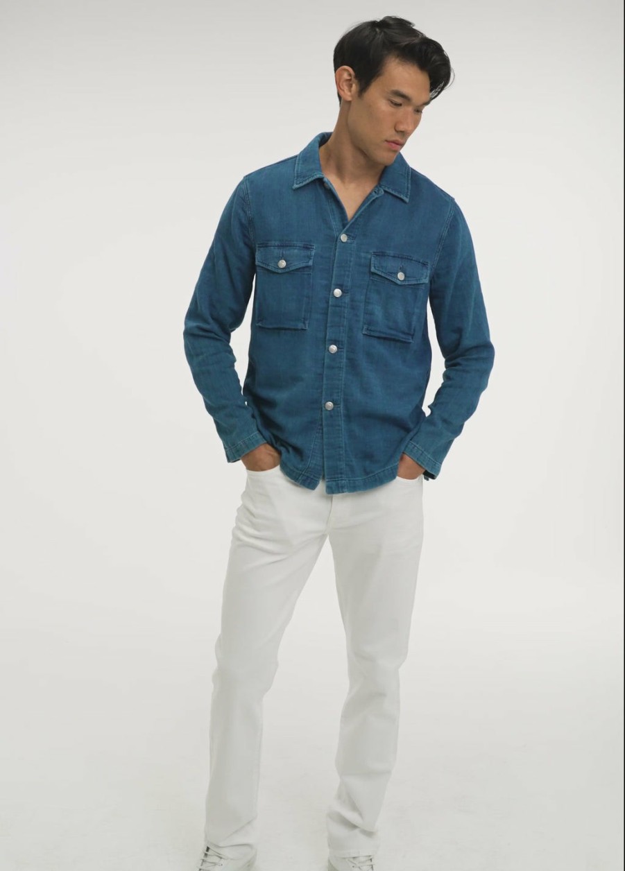 Men WAREHOUSE SALE | Chambray Overshirt