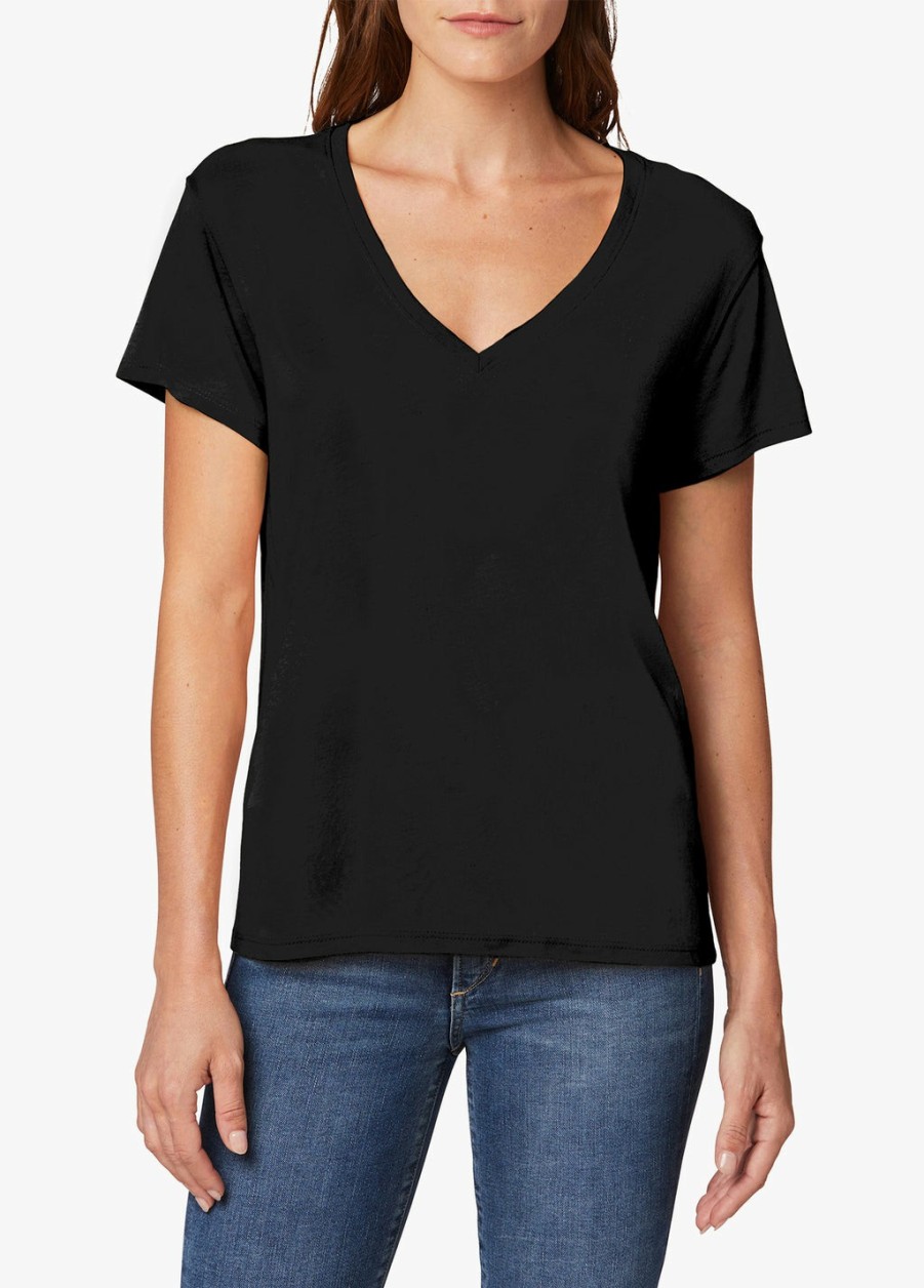 Women JOES JEANS | The Raine Deep V-Neck Tee