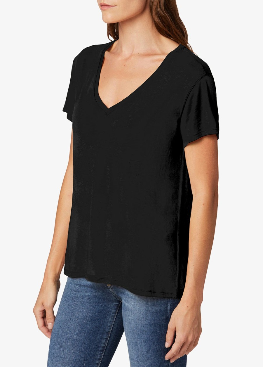 Women JOES JEANS | The Raine Deep V-Neck Tee