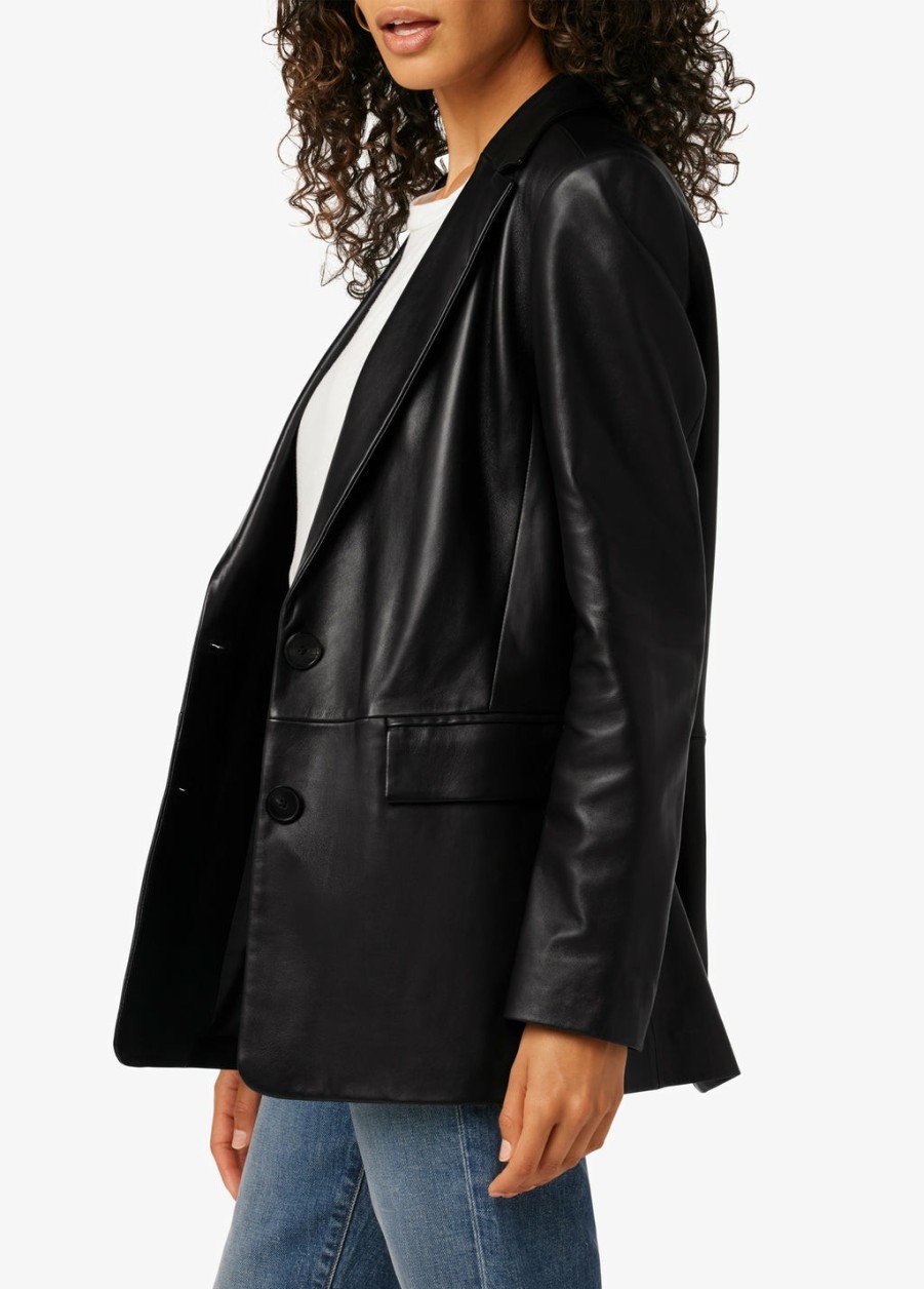 Women Joe's® Jeans | The Nina Boyfriend Leather Blazer