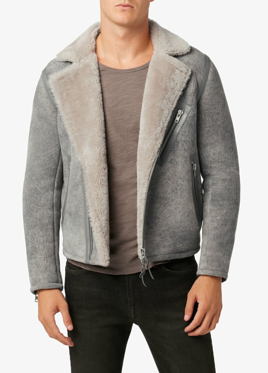 Men Joe's® Jeans | Suede Aviator Jacket