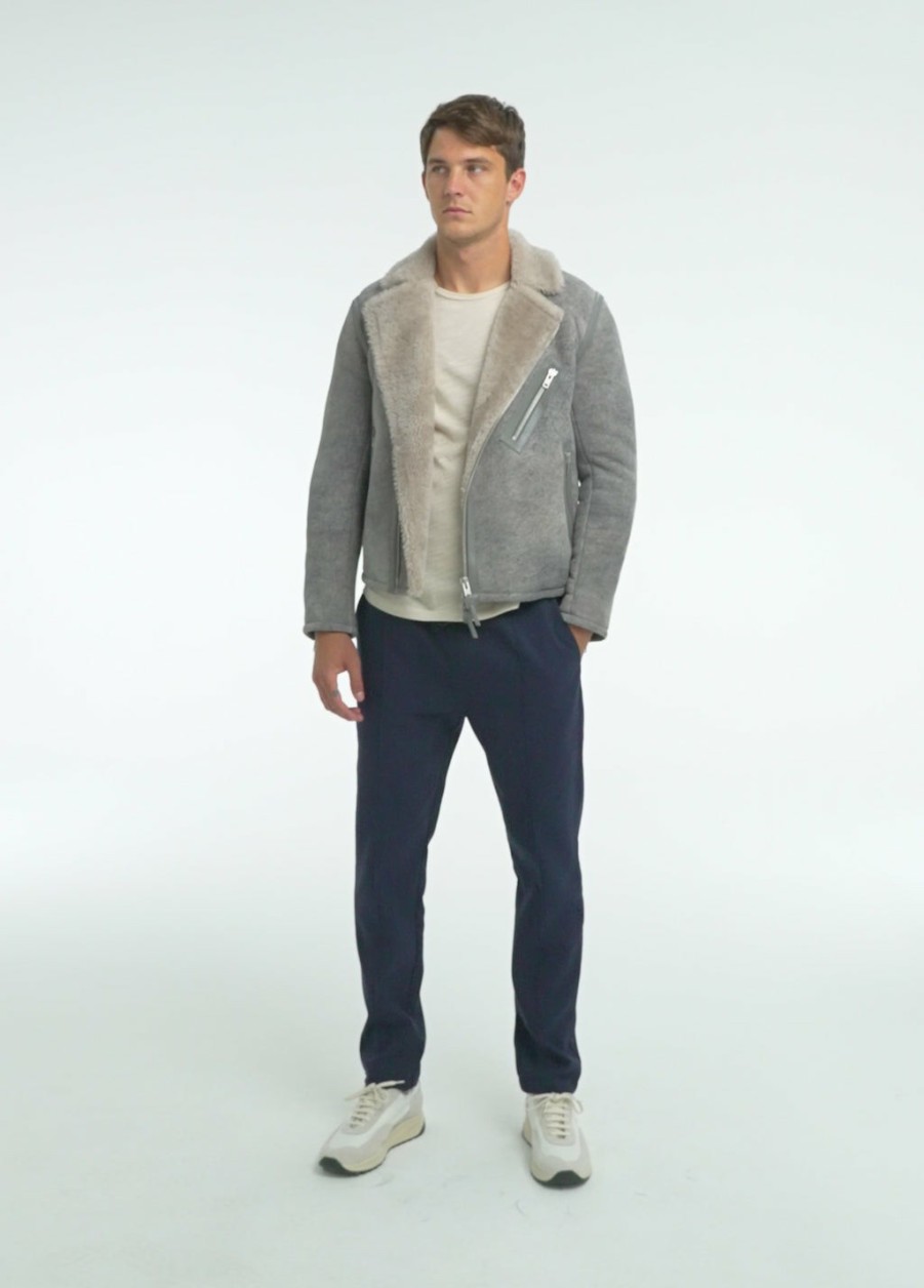 Men Joe's® Jeans | Suede Aviator Jacket