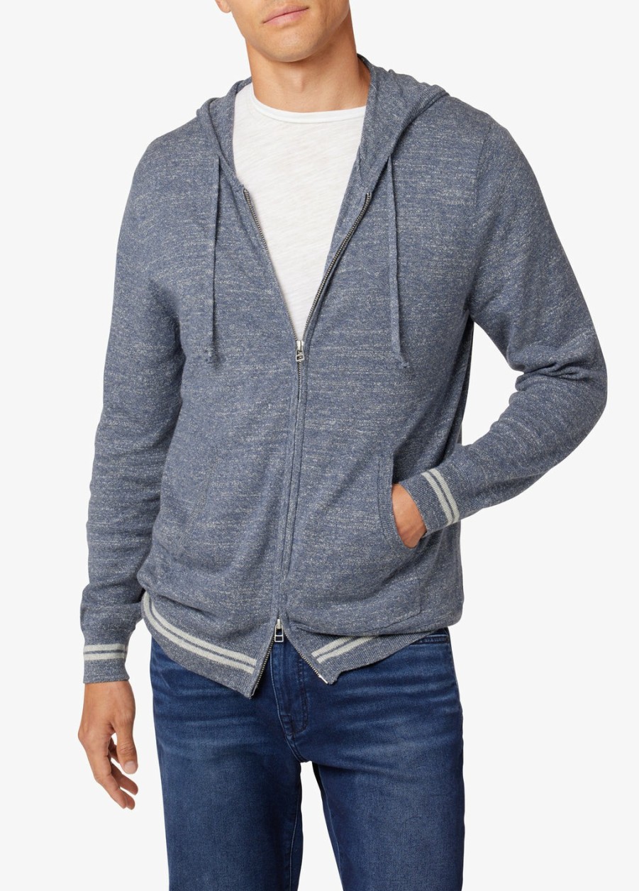 Men Joe's® Jeans | Full Zip Hooded Sweater