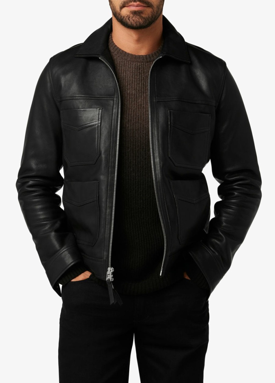 Men FA23 | Ellis Leather Jacket